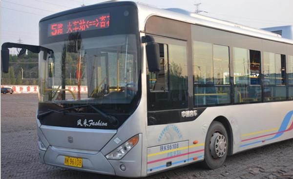 神木开通5路公交车直达新火车站