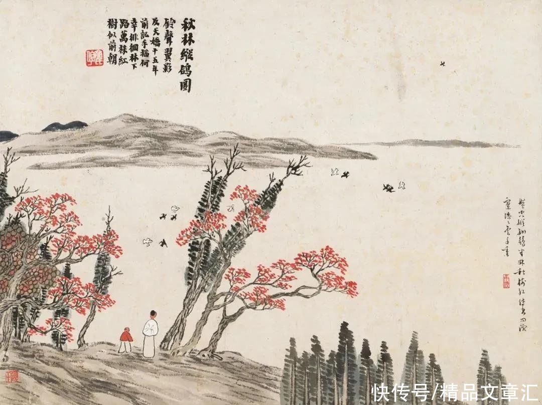 这山水册，齐白石画了3个月，妙笔生花