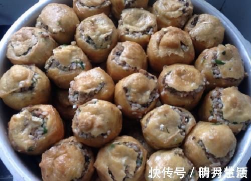 酿豆腐|农村人过年必买的集市小吃，样样都很经典，看着就让人流口水！