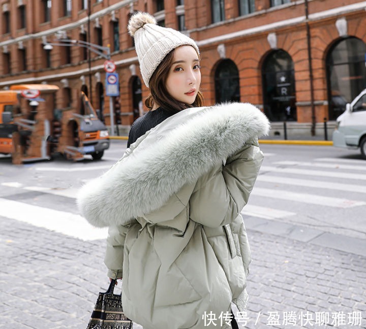 短款羽绒服,哪怕150也能穿出大长腿即视感