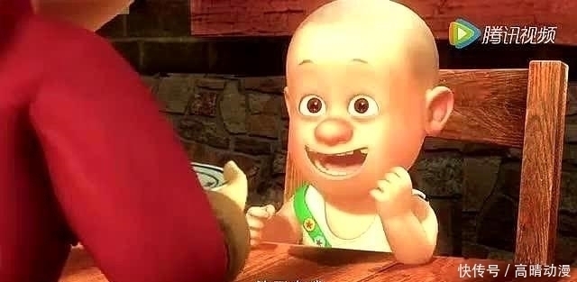 老婆|熊出没中光头强五位亲人“正脸”曝光,老婆太丑,女儿很可爱!