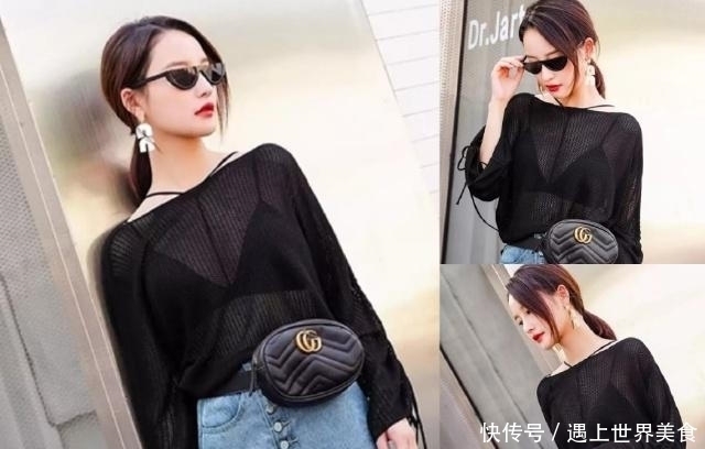 头发|今年最流行的锁骨发,搭配低马尾扎发,太美了!