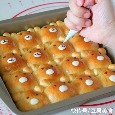 小熊|#“佳”节好滋味# 小熊挤挤面包