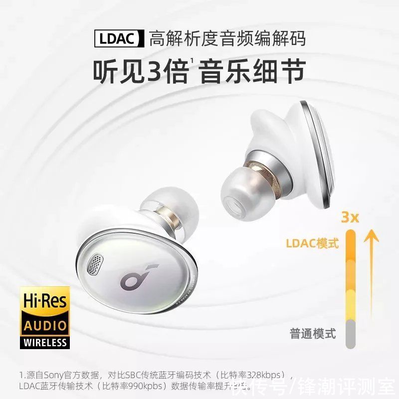 降噪|专利同轴圈铁+Hi-Res+LDAC，论音质这款耳机是认真的