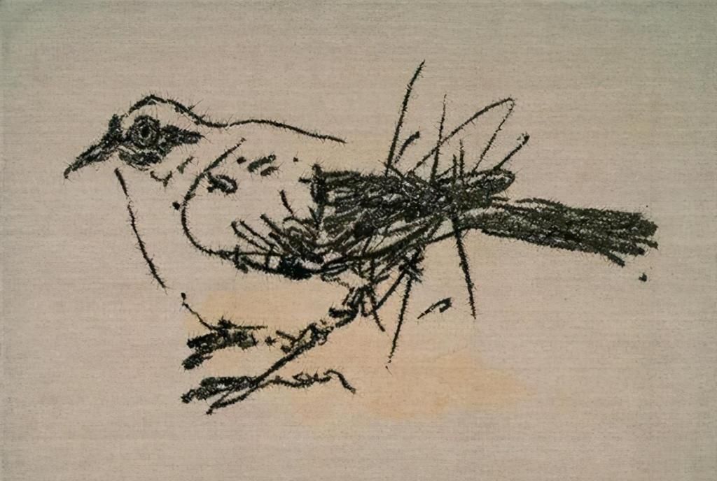 叶永清#他画了一只鸟卖了82万,网友称小学生都能画,专家:你看鸟的眼睛