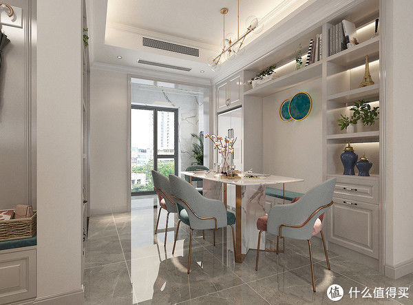 主卧室|发现一户很好看的混搭风，真的很有品味，入户就很惊艳，时尚精致