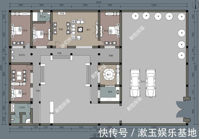 中式小院|10套适合农村盖的中式小院,第3、4套尤其美,建第5套只花15万