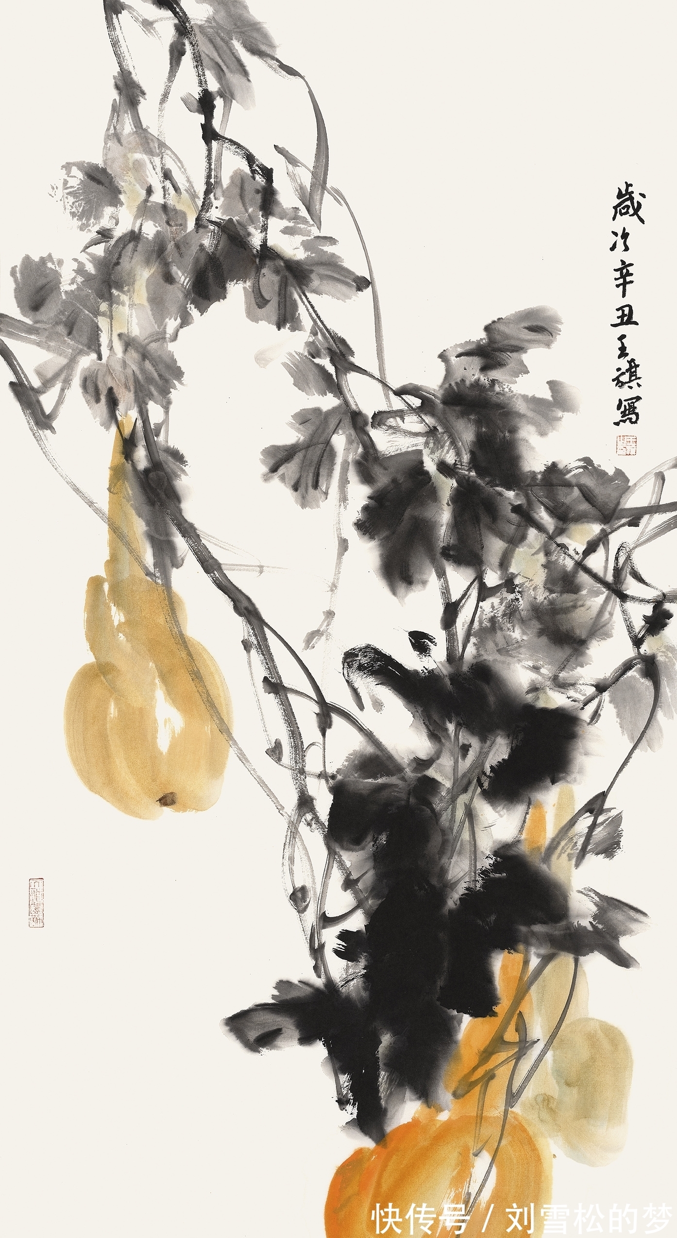 中国国家画院&「直击书画」画家王旗:用纯笔墨语言写就花鸟世界