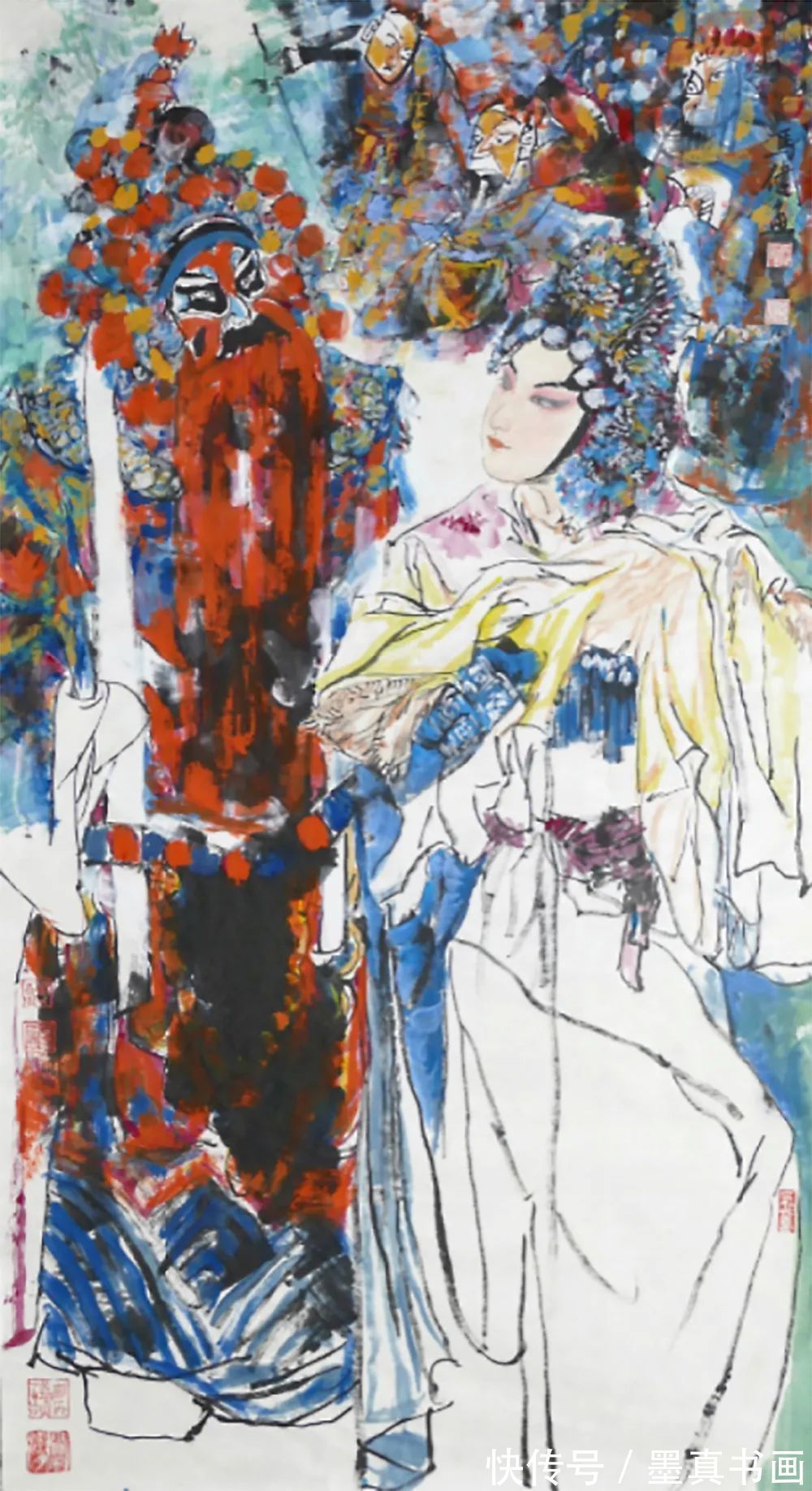 梅花三弄!「马健」|丹青追梦 水墨本色-中国当代书画名家个人云展览