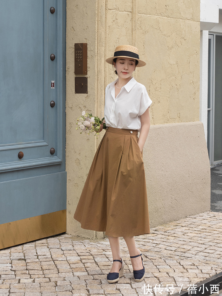 白衬衫|时髦!高级!简约!早秋“白衬衫”一衣多穿搭配,我都帮你选好了