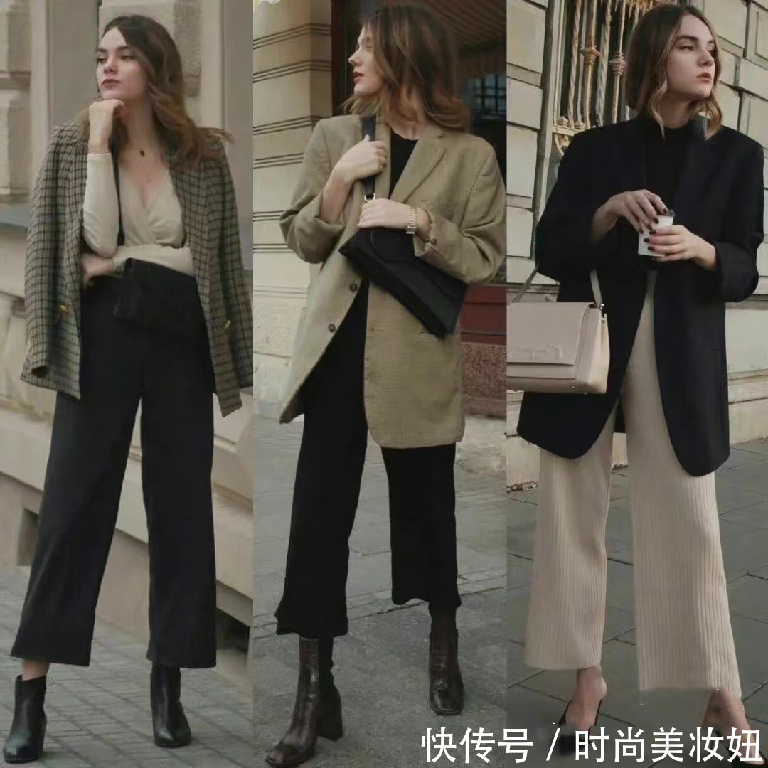 主体色|这才是万能的法式穿搭示范,简单实用又优雅,适合40岁女人借鉴