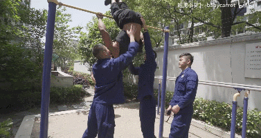 体能|健美冠军挑战消防员体测,结果...