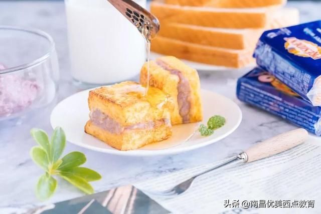 只要发挥想象力,天天早餐不重样——芋泥西多士