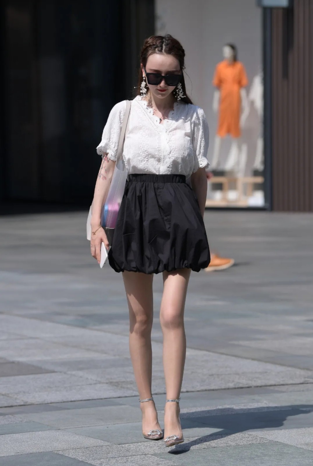 气质 大气时髦又少女的穿搭,高级与气质并存,当下很流行的穿法