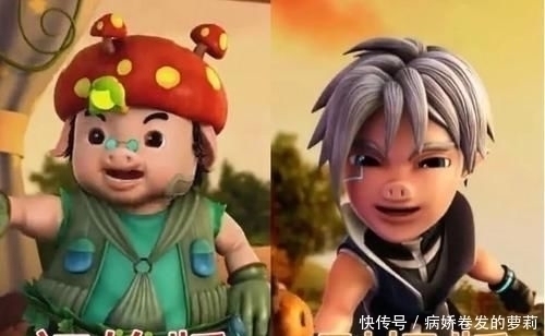 萌宠版|猪猪侠猪猪侠家族10年变化史,巴罗变帅哥,猪猪侠“整容”成功