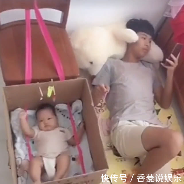 外甥|妈妈没空带娃,把宝宝交给舅舅,看到舅舅的做法,妈妈笑喷了