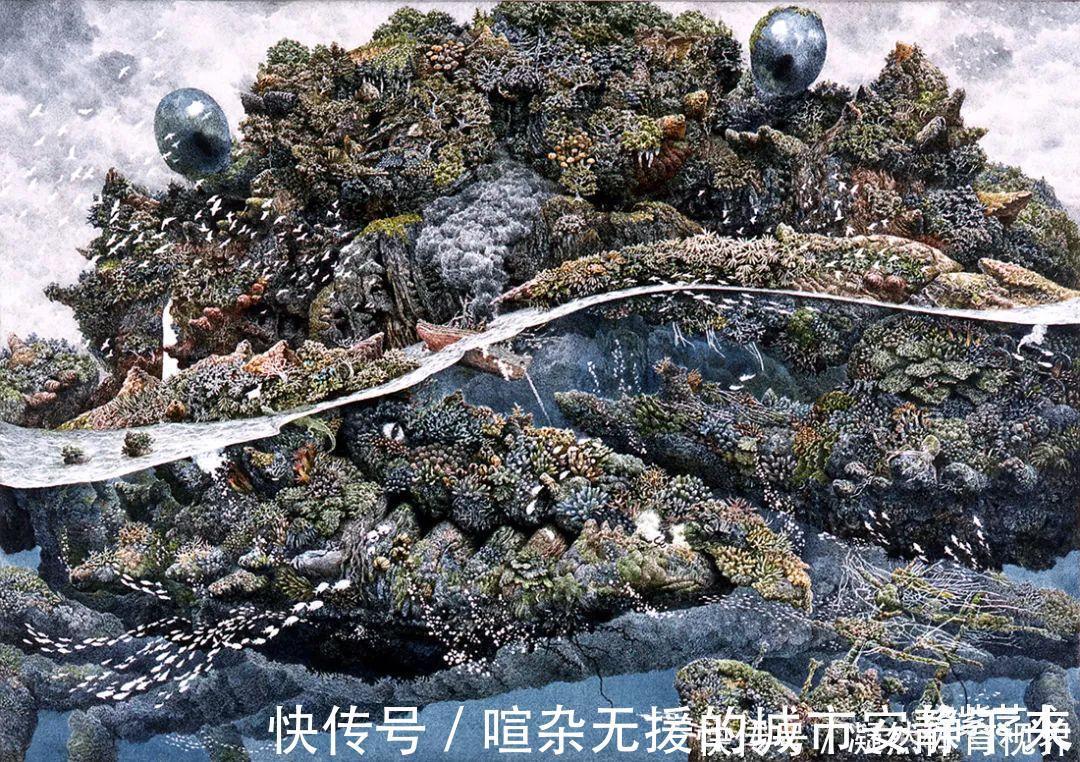 一幅画作&他用整整15年,画了7幅插画,以为是画得慢,事实上画得很快了