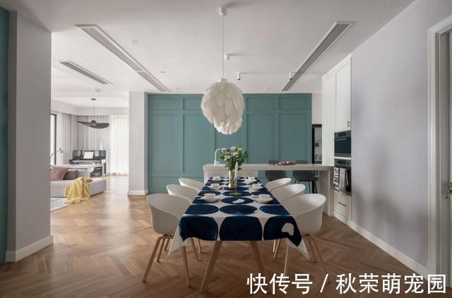 书房|如果家里人不多，建议留三个房间，看她225㎡大平层，很实用