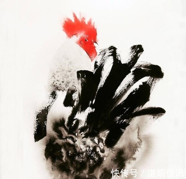恩德雷!水墨是中国传统绘画,老外用它画动物——别说另有一番意境