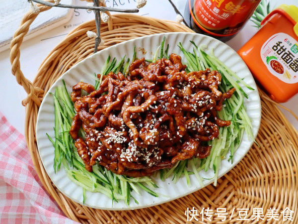 香甜面酱|简易版京酱肉丝??经典特色菜宴客菜下饭家常菜