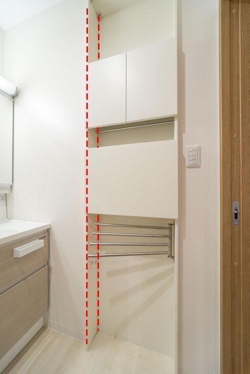 毛巾柜|日本人的卫生间我服了,打个毛巾柜薄到10公分,收纳却整整齐齐