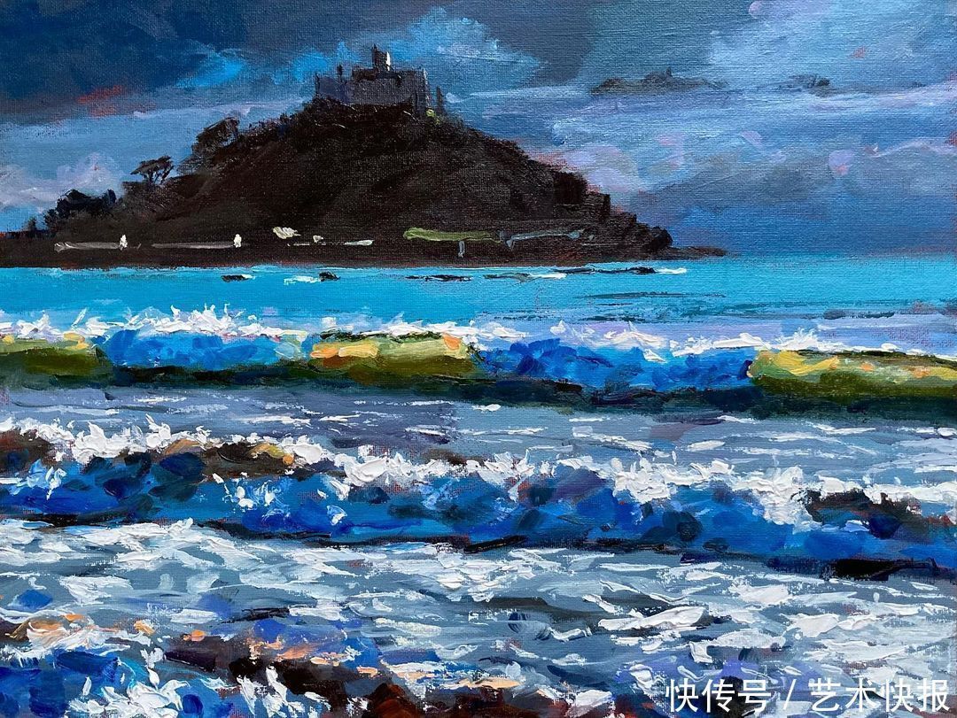 普林斯|英国艺术家杰里米桑德斯油画作品欣赏