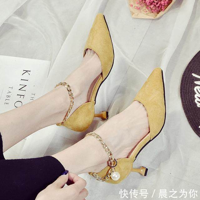 高跟鞋 尖头高跟鞋,勾勒细嫩美足,散发浓浓女人味