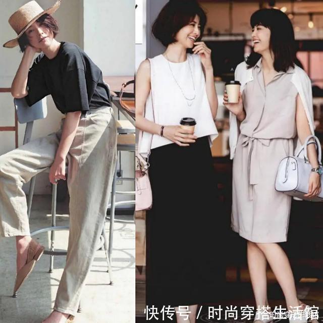 tips|有肚子的中年女人别穿太老气,今年流行这样穿,遮肉又显瘦