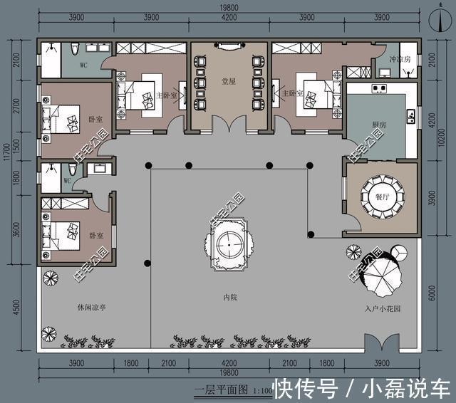五姐妹|别拿一层不当别墅!5个真实案例,告诉你在农村建一层别墅有多爽