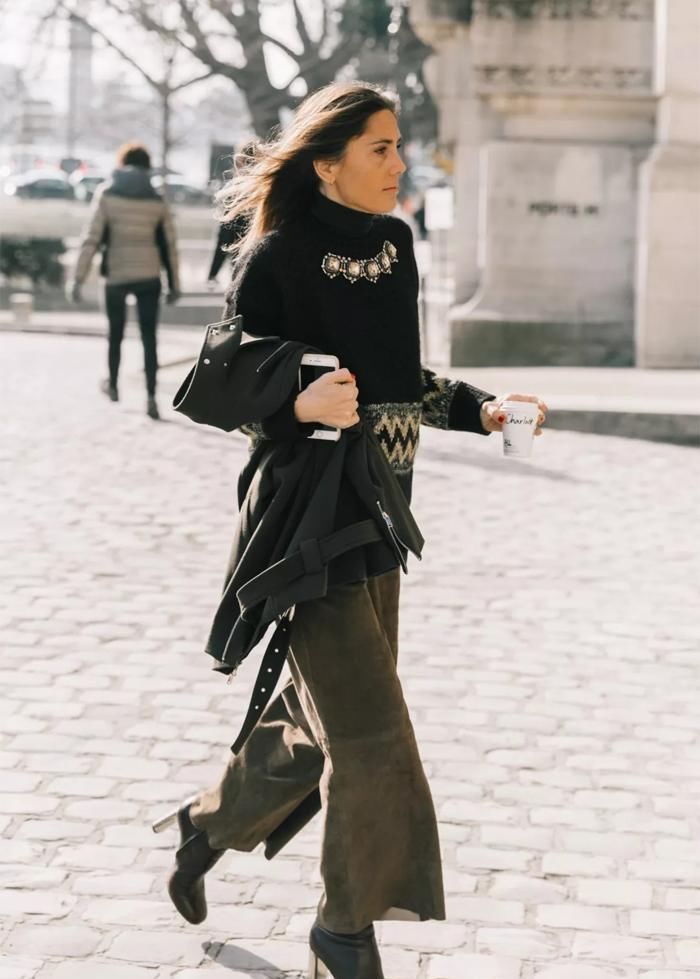 为什么你穿阔腿裤显胖又显矮？按照长度来穿搭是关键，穿对才显瘦