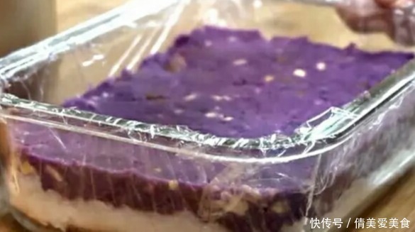  糯米饭|2个紫薯，一碗糯米，做一个简单版的紫薯糯米糕，香甜软糯