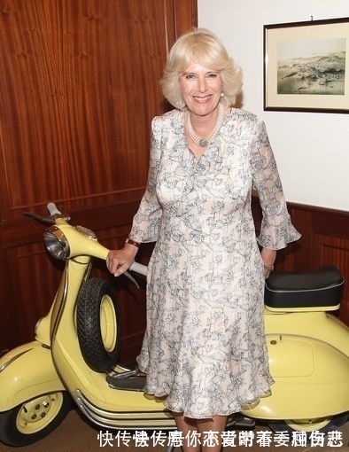 查尔斯|查尔斯夫妇携手营业好甜！卡米拉活成少女，穿黑白裙抢当贤内助？