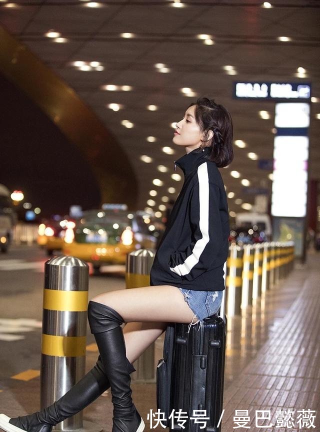 过膝|一年能穿三季的过膝靴,冬天适合这样搭配,让你显瘦又显高