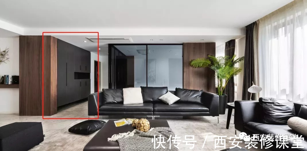 空间|牺牲墙体镶嵌收纳柜,实用而且好看