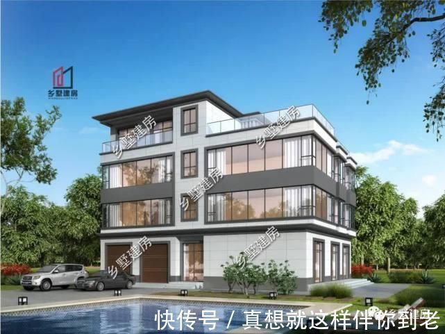 建筑面积|简约的五款现代风别墅,有地都能建,进来看看吧