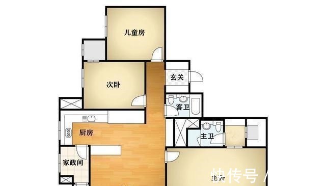 客厅|“去客厅化”最近很火,业主123㎡的家也跟风尝试,住起来确实舒服