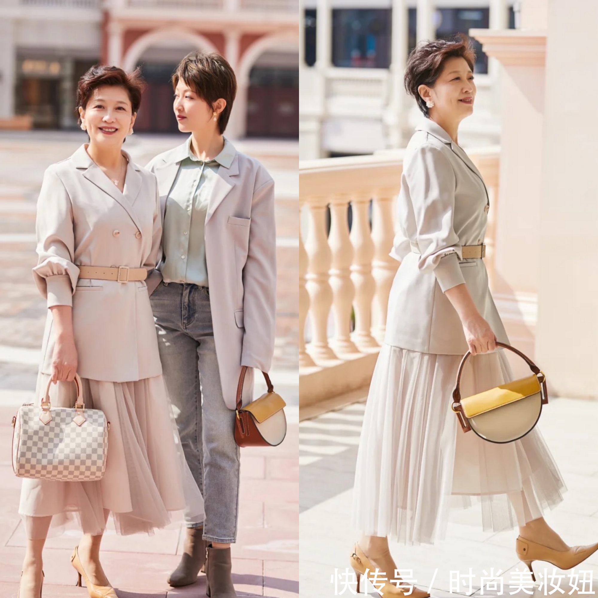 洋气|这才是60岁该有的高级穿搭，时髦洋气又减龄，照穿气质翻倍