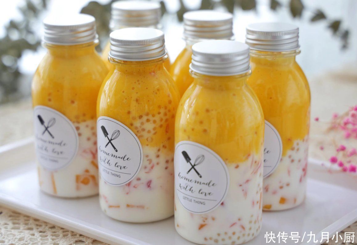 孩子|孩子爱喝“杨枝甘露”，20一杯太贵！自己做花5元，比买的好喝