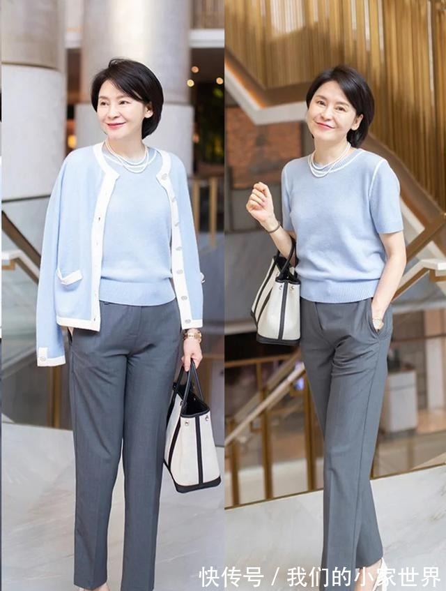 背心 懂穿搭的女人更美!秋天“小衫”这几件足够了,适合四五十岁女人!