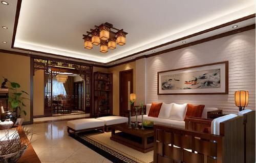 中式风格|退休老夫妻刚装修的新房,完工后,楼上楼下都被抢着围观!