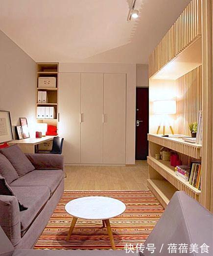 挂画|47m2暖色长型屋小宅,简约温馨,小户型也可以有大智慧!