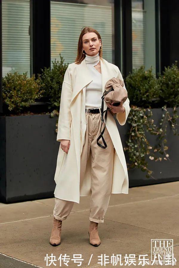 大衣，还是白色最气质！