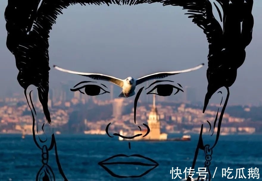 灵感$太赞了!简单几根线条,就把普通的风景,变成趣味创意插图