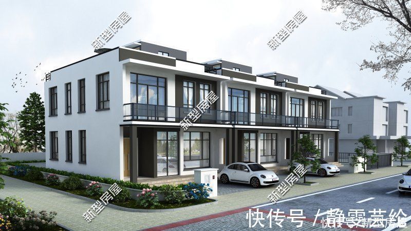 露台|宅基地临街,建房应该怎么设计?分享8套图纸总有一套适合你