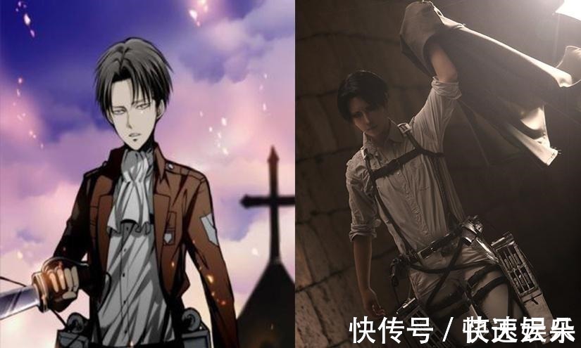 美队|《进击的巨人》神级COSPLAY,埃尔文团长神似美队,兵长岂止1米6