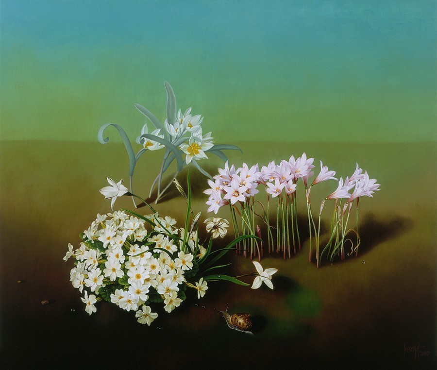 巴塞罗那!西班牙超写实油画大师marcEscofet:大自然的灵魂画师