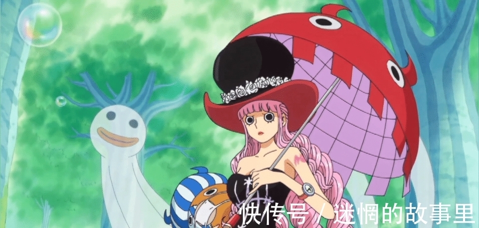 big mom|海贼王:四位粉发女性,一位是路飞的救命恩人,一位强过四皇
