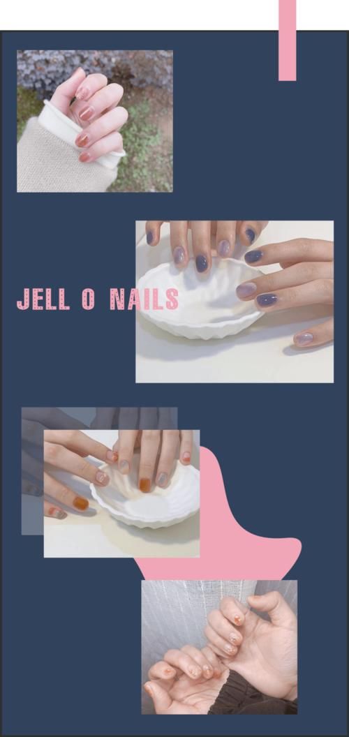 这60款甜辣妹的春夏“果冻美甲”，拿图去做！