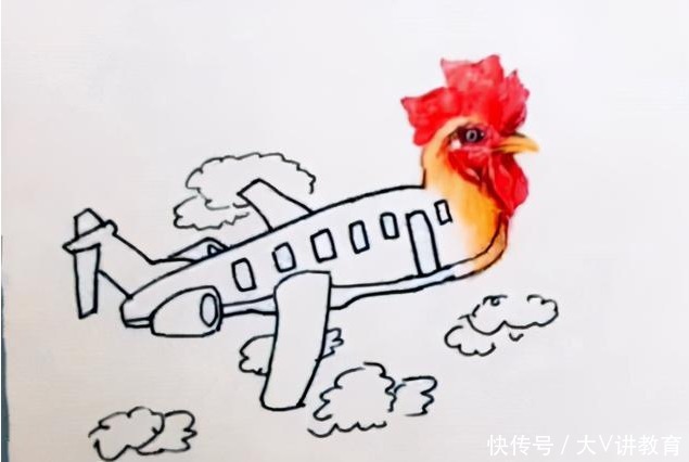 画风|美术生画到一半不想画了,画风逐渐变得“沙雕”,老师直言辣眼睛