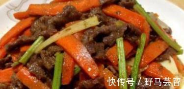 胡萝卜炒牛肉|宝贝馋哒，又香又嫩，隔几天就做1回，吃着特别过瘾，自己做卫生